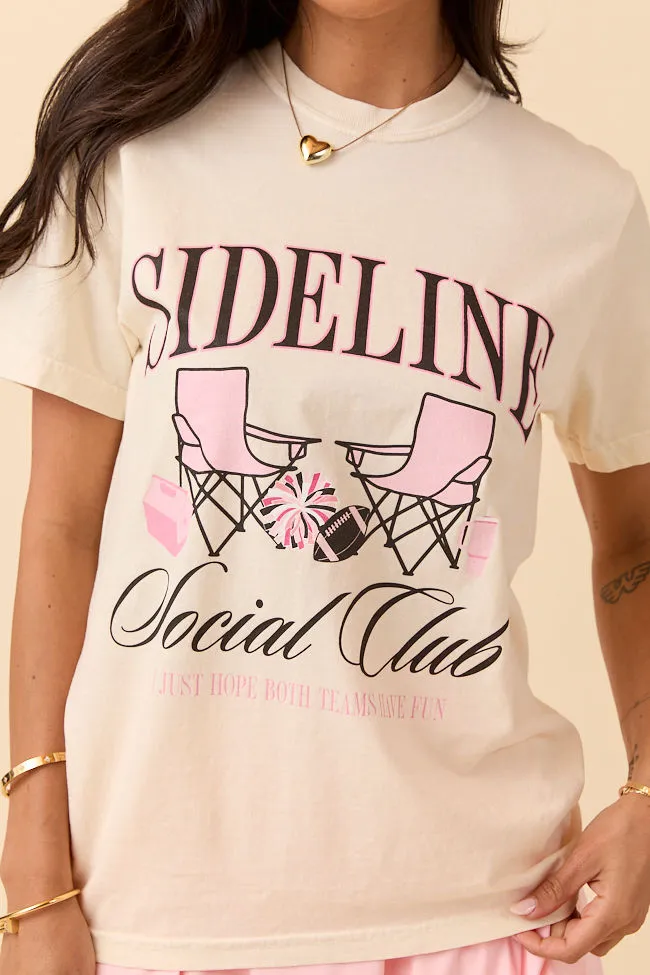 Sideline Social Club Ivory Graphic Tee sold by Pink Lily product image thumbnail 2