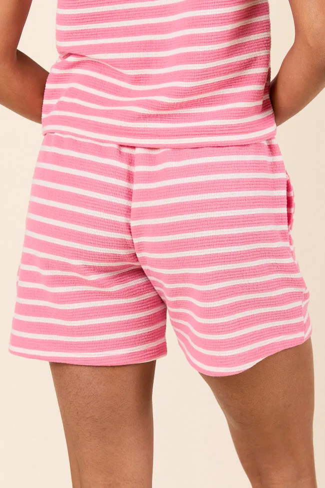 Eloise Pink Striped Shorts FINAL SALE sold by Pink Lily product image thumbnail 5