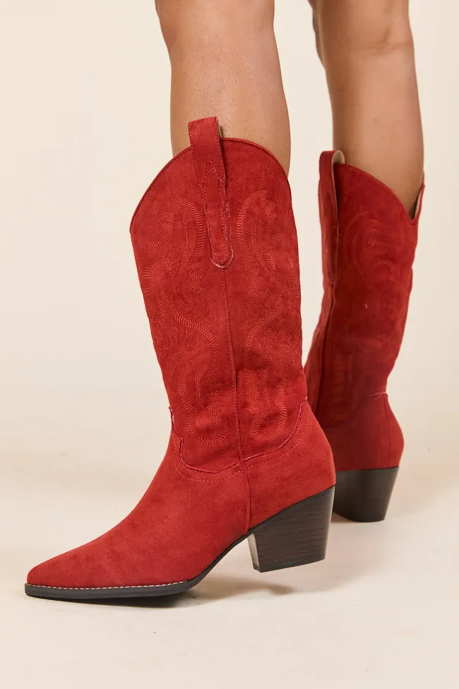 Patsy Red Cowboy Boots sold by Pink Lily product image thumbnail 3