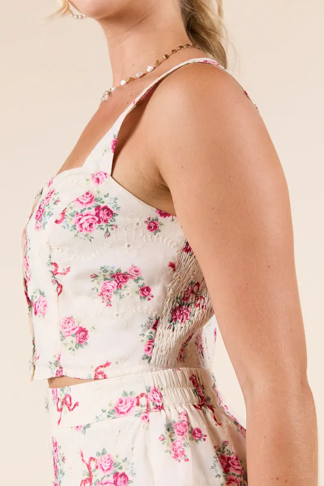 Jacqueline Floral Bow Tank Top SALE sold by Pink Lily product image thumbnail 4