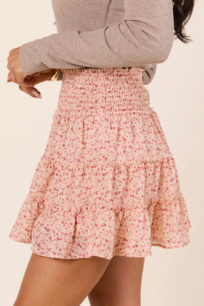 Through the Garden Orange Red Floral Skort sold by Pink Lily product image thumbnail 4