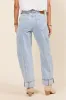 River Medium Light Denim Barrel Leg Jeans sold by Pink Lily