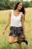 Gretta White Button Up Knit Tank SALE sold by Pink Lily