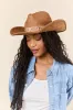 Kat Brown Western Icon Cowboy Hat sold by Pink Lily