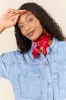 Rhea Red Bandana sold by Pink Lily