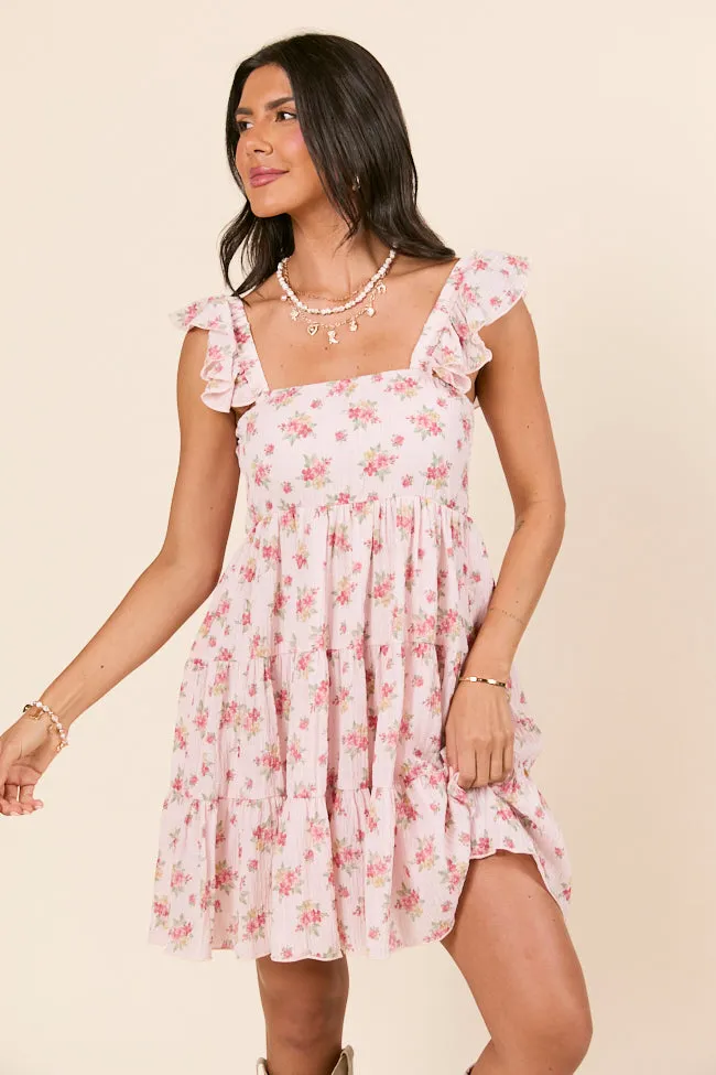 It's My Day Floral Smocked Mini Dress SALE sold by Pink Lily product image thumbnail 3