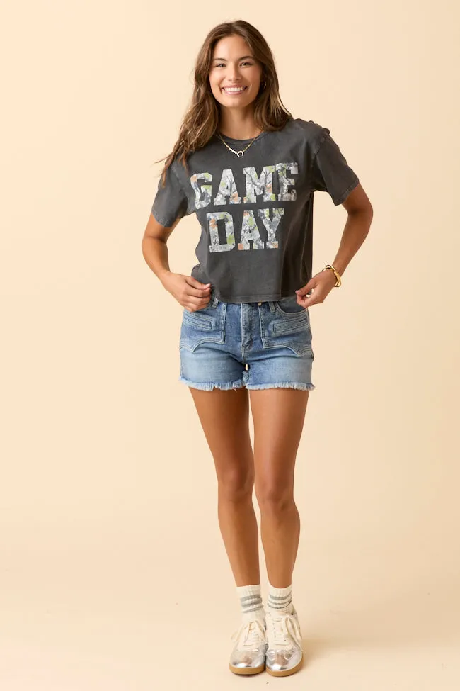 Zutter Camo Gameday Black Graphic Tee sold by Pink Lily product image thumbnail 3