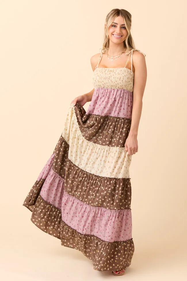 Essie Multi Tiered Floral Maxi Dress sold by Pink Lily product image thumbnail 3