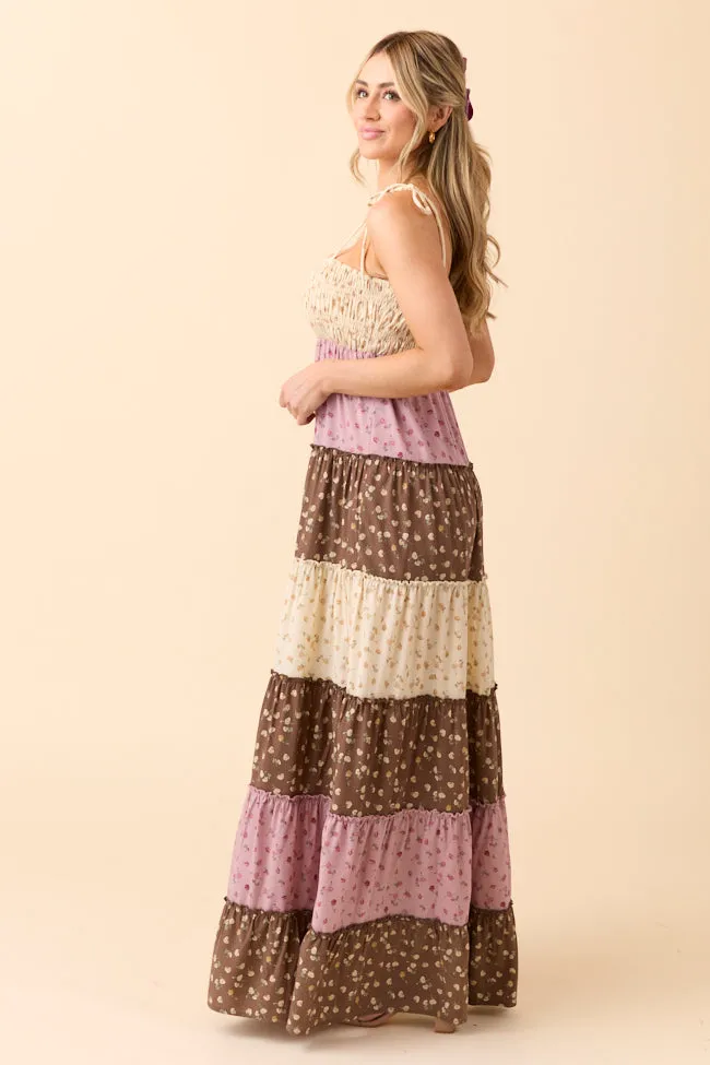 Essie Multi Tiered Floral Maxi Dress sold by Pink Lily product image thumbnail 4
