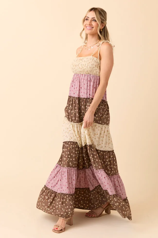 Essie Multi Tiered Floral Maxi Dress sold by Pink Lily product image thumbnail 2