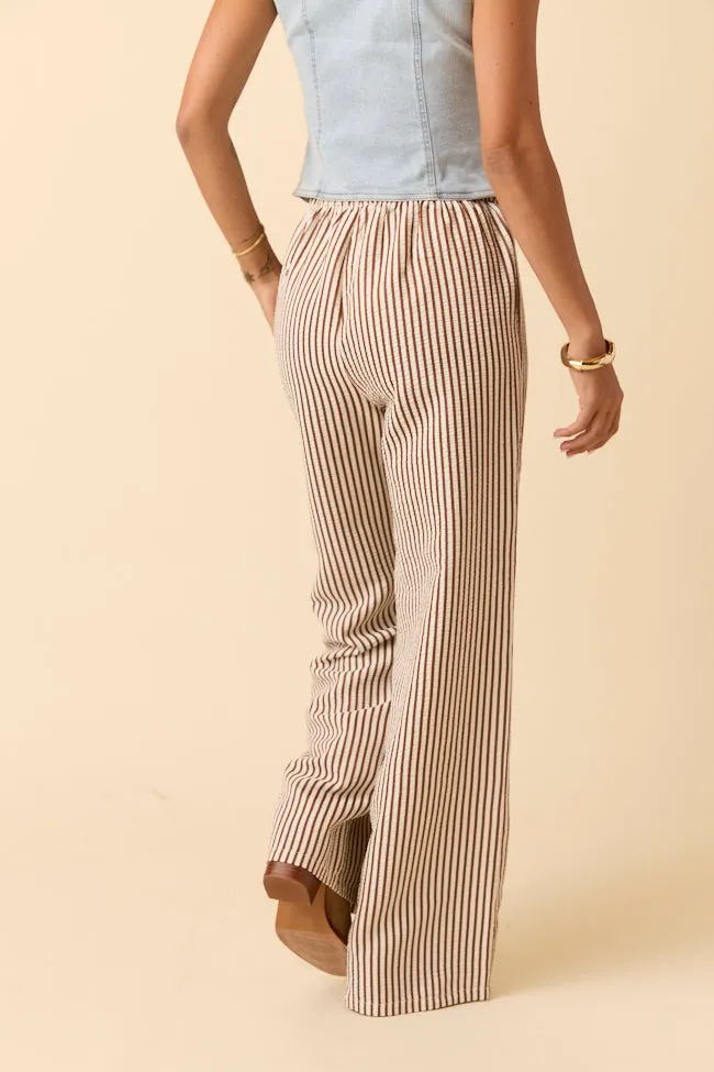 Amanda Brown Textured Striped Pants sold by Pink Lily product image thumbnail 4