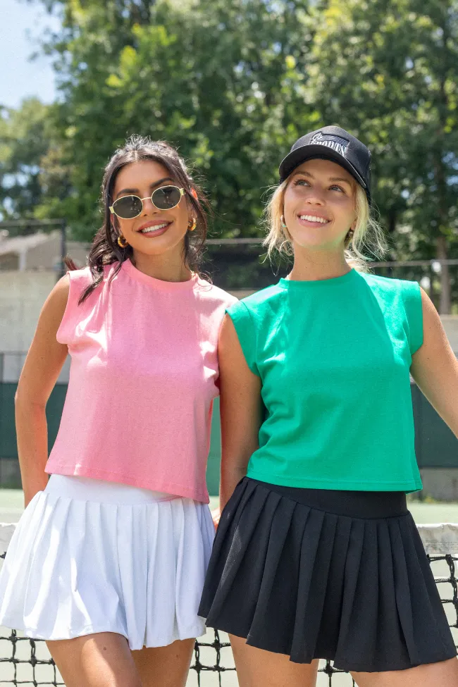 Lilly Green Sleeveless Knit Top FINAL SALE sold by Pink Lily product image thumbnail 2