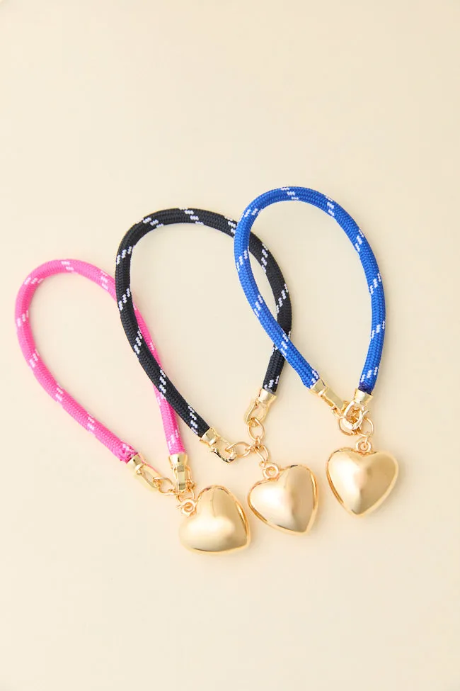 Lea Pink Puff Heart Bracelet FINAL SALE sold by Pink Lily product image thumbnail 2