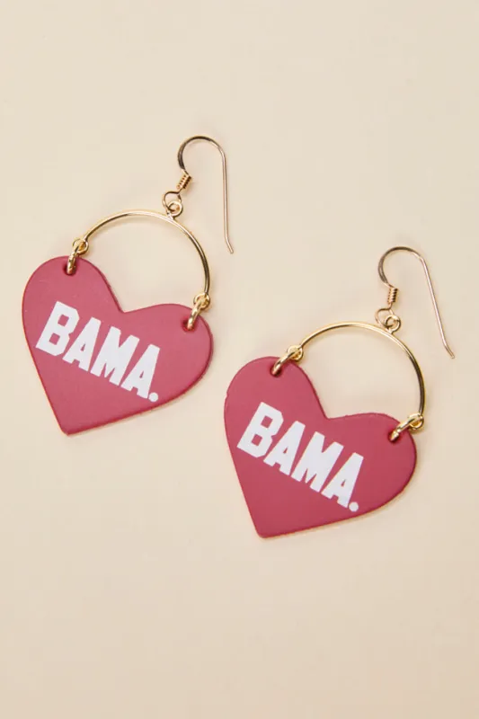 Bama Lover Earrings FINAL SALE sold by Pink Lily