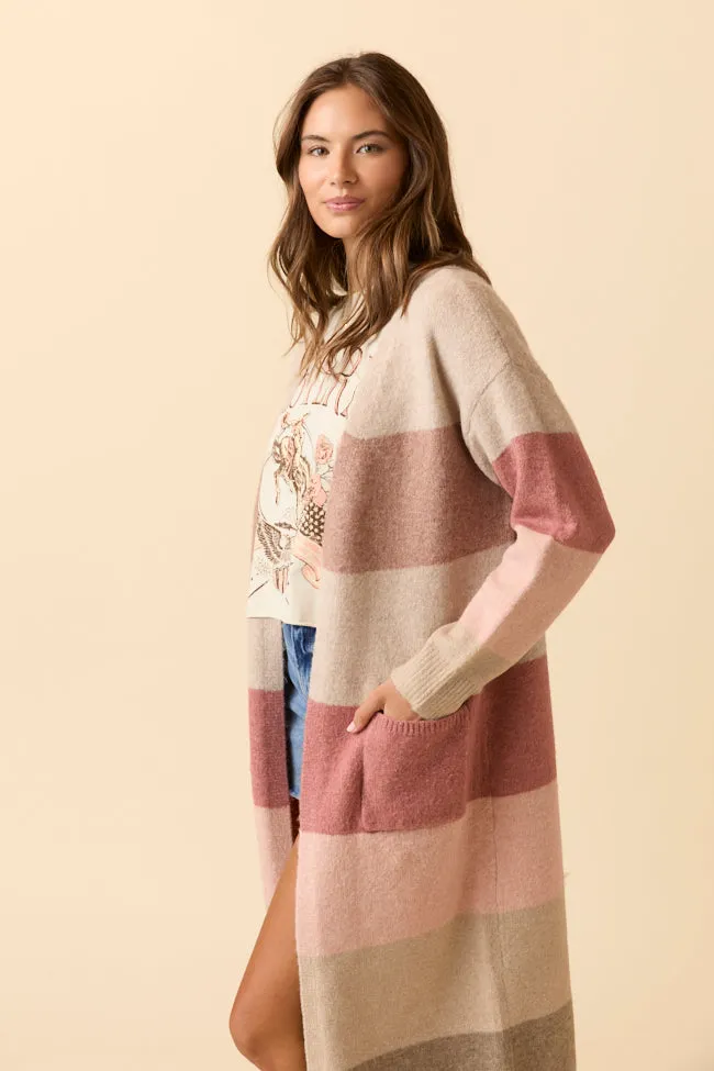 Hollis Stripe Maxi Cardigan sold by Pink Lily product image thumbnail 3