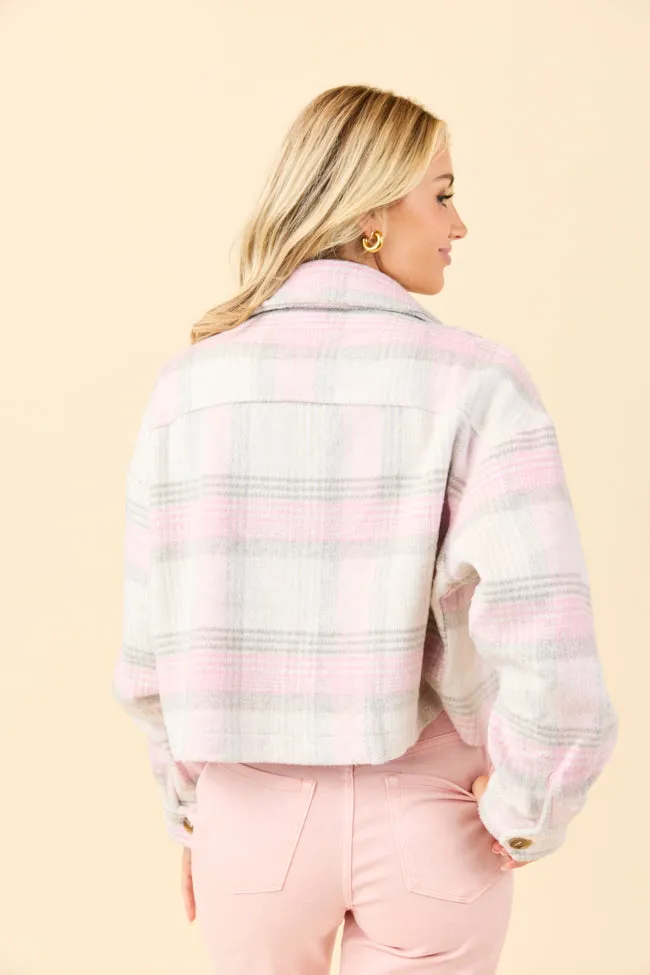Gretchen Pink Plaid Jacket FINAL SALE sold by Pink Lily product image thumbnail 4