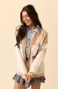 Karsyn Tan Horse Cardigan Just Classically Cassidy X Pink Lily sold by Pink Lily