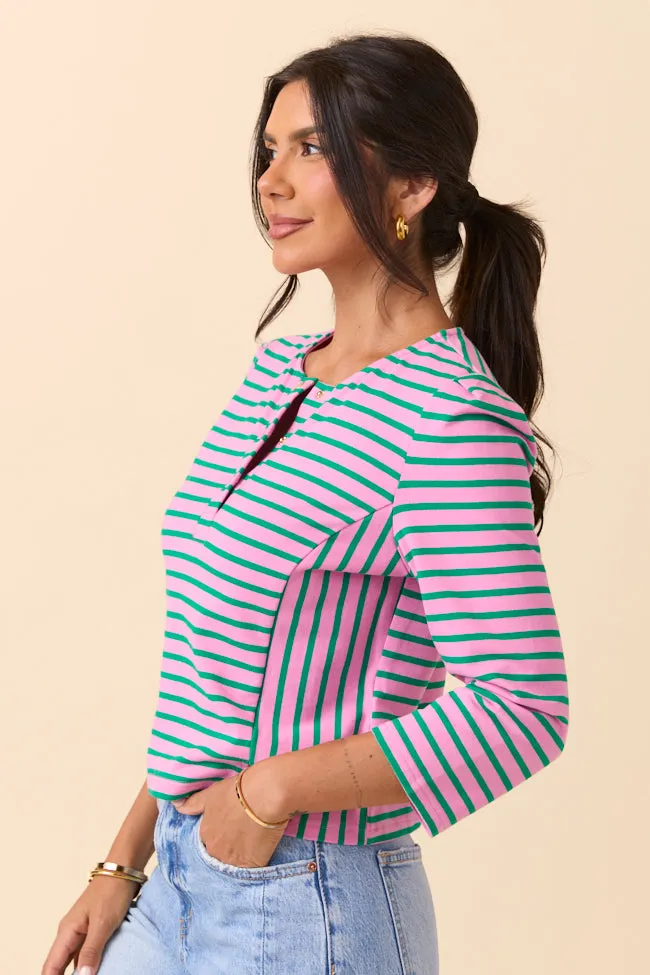Kendall Striped Popover sold by Pink Lily product image thumbnail 4