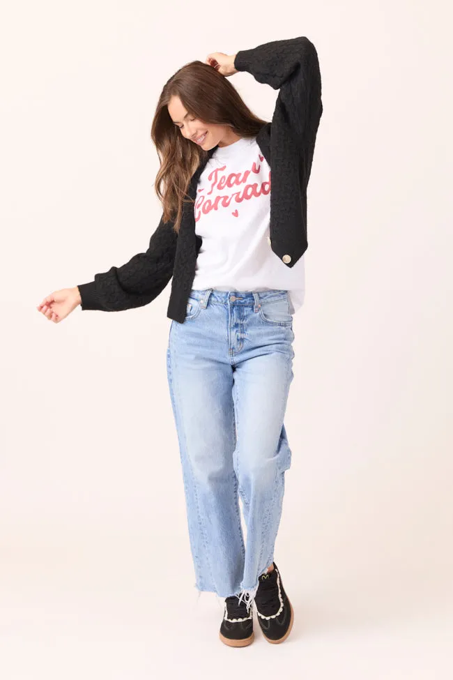 Team Conrad White Graphic Tee sold by Pink Lily product image thumbnail 2