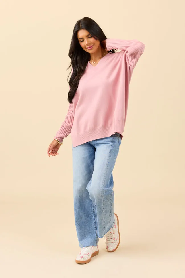 Mariah Mauve Relaxed Long Sleeve Pullover Tunic sold by Pink Lily product image thumbnail 2