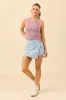 Alicia Purple and Brown Stripe Tank sold by Pink Lily