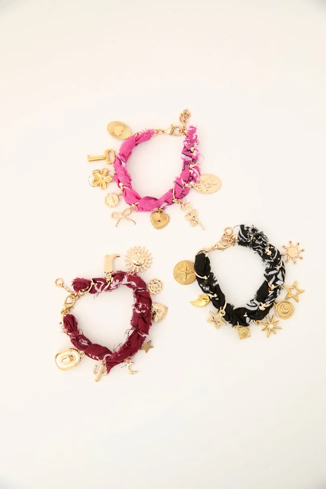 Haven Wine Bandana Charm Bracelet sold by Pink Lily product image thumbnail 4