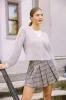 Heather Taupe V-Neck Cardigan sold by Pink Lily