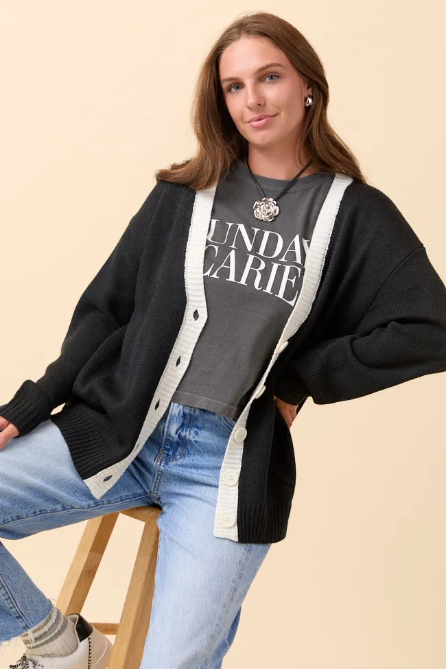 Annabelle Black and White Skull Cardigan FINAL SALE sold by Pink Lily product image thumbnail 4