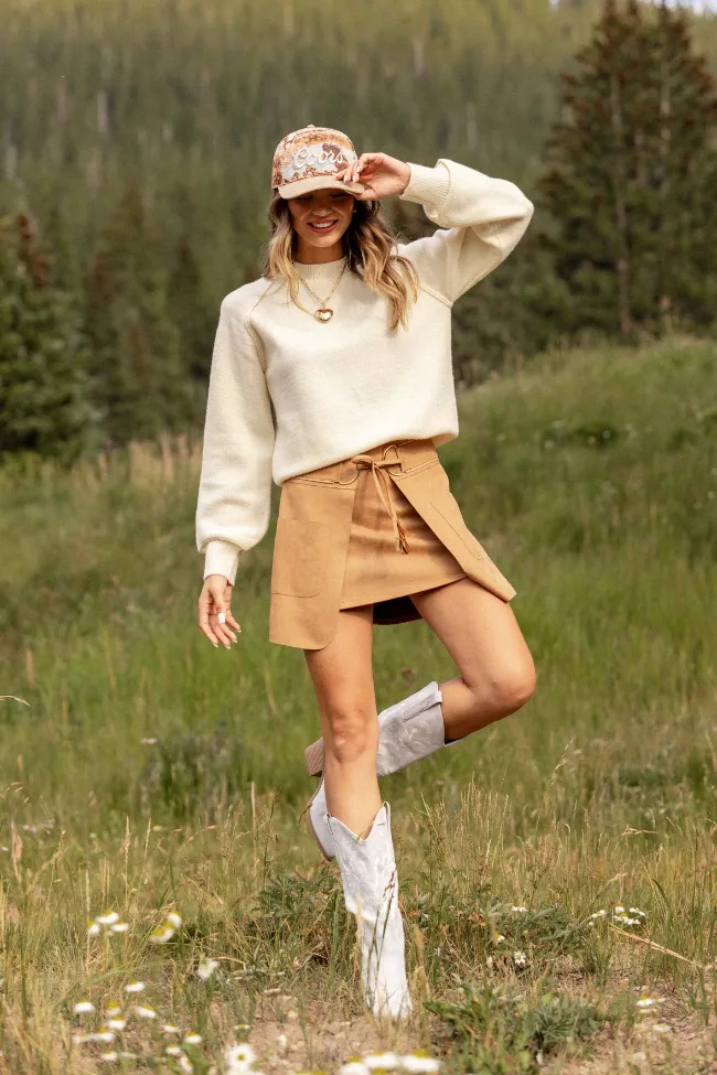 Lisa Ivory Crewneck Sweater FINAL SALE sold by Pink Lily product image thumbnail 2