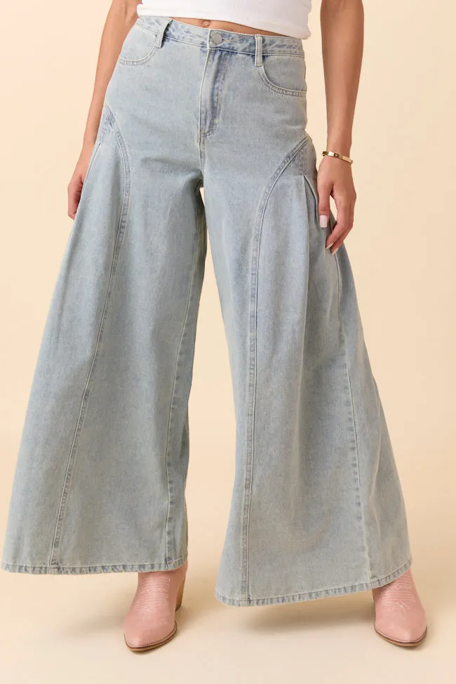 Lexie Wide Leg Jeans sold by Pink Lily