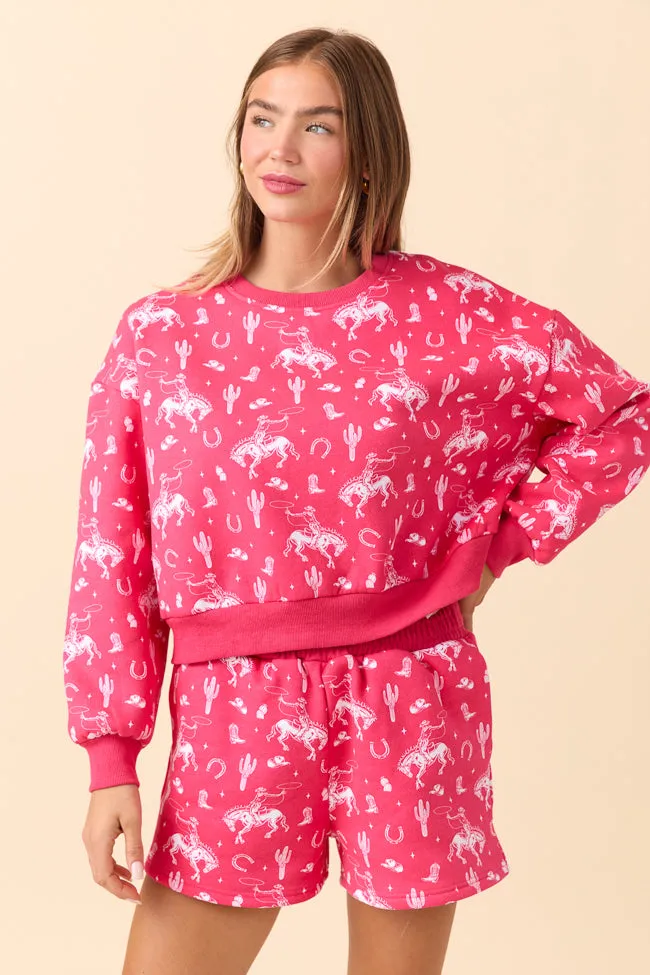 Shiloh Pink Western Icon Lounge Set FINAL SALE sold by Pink Lily product image thumbnail 3