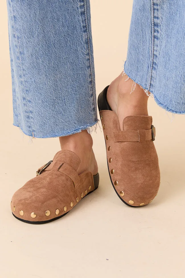 Toni Latte Studded Clogs SALE sold by Pink Lily product image thumbnail 2