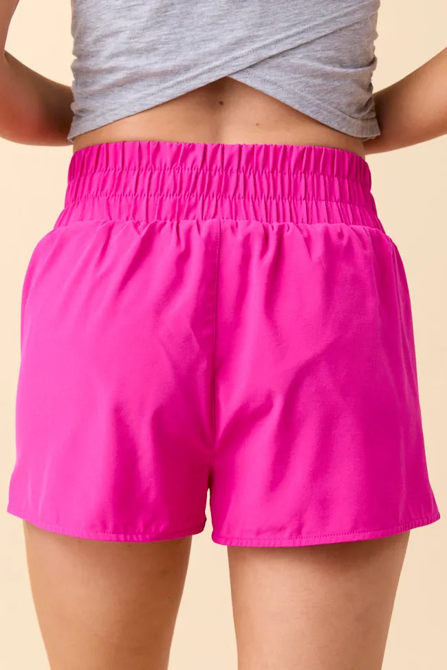 Tempest Pink Striped Trim Detail Active Shorts FINAL SALE sold by Pink Lily product image thumbnail 5