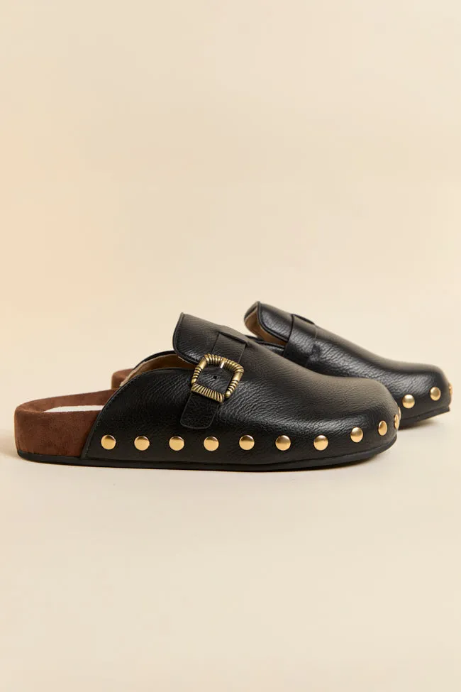 Toni Black Studded Clogs SALE sold by Pink Lily product image thumbnail 2