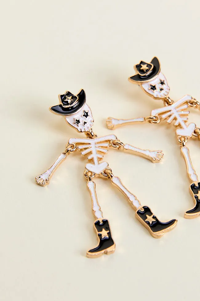 Howdy Skeleton Earrings sold by Pink Lily product image thumbnail 2