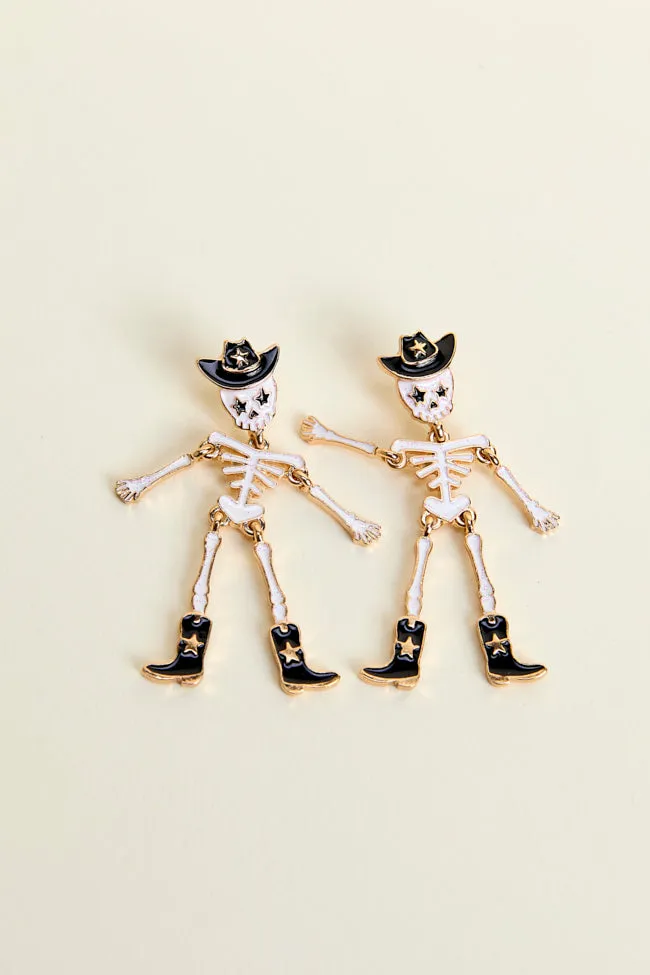 Howdy Skeleton Earrings sold by Pink Lily product image thumbnail 3