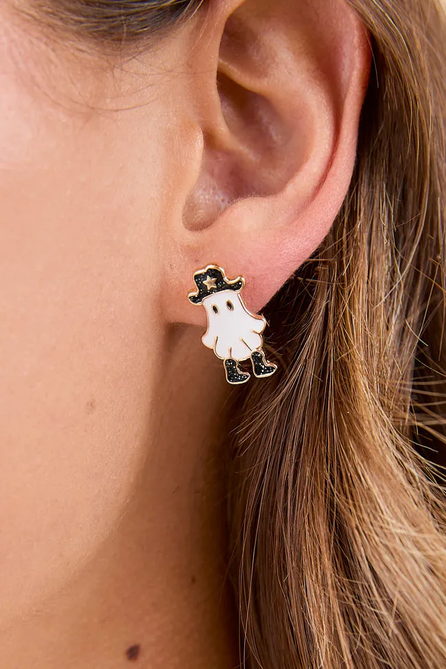 Howdy Ghost Earrings sold by Pink Lily