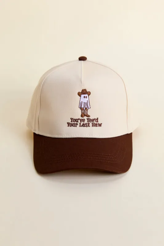 You've Yee'd Your Last Haw Brown Trucker Hat sold by Pink Lily