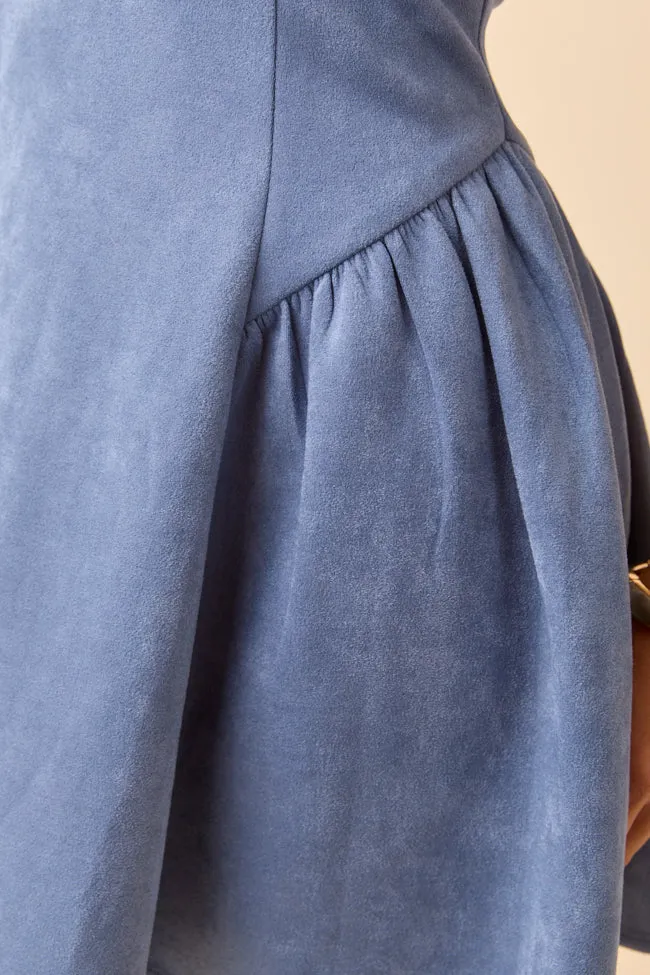 Renee Blue Mini Dress FINAL SALE sold by Pink Lily product image thumbnail 5