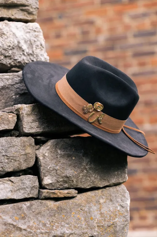 Harley Black Western Icon Cowboy Hat sold by Pink Lily