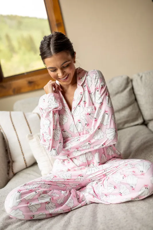 Literally Just A Ghoul Pajama Set sold by Pink Lily