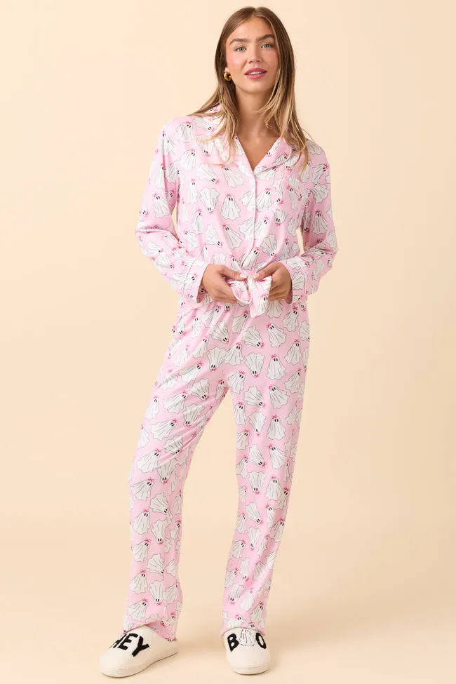 Literally Just A Ghoul Pajama Set sold by Pink Lily product image thumbnail 2