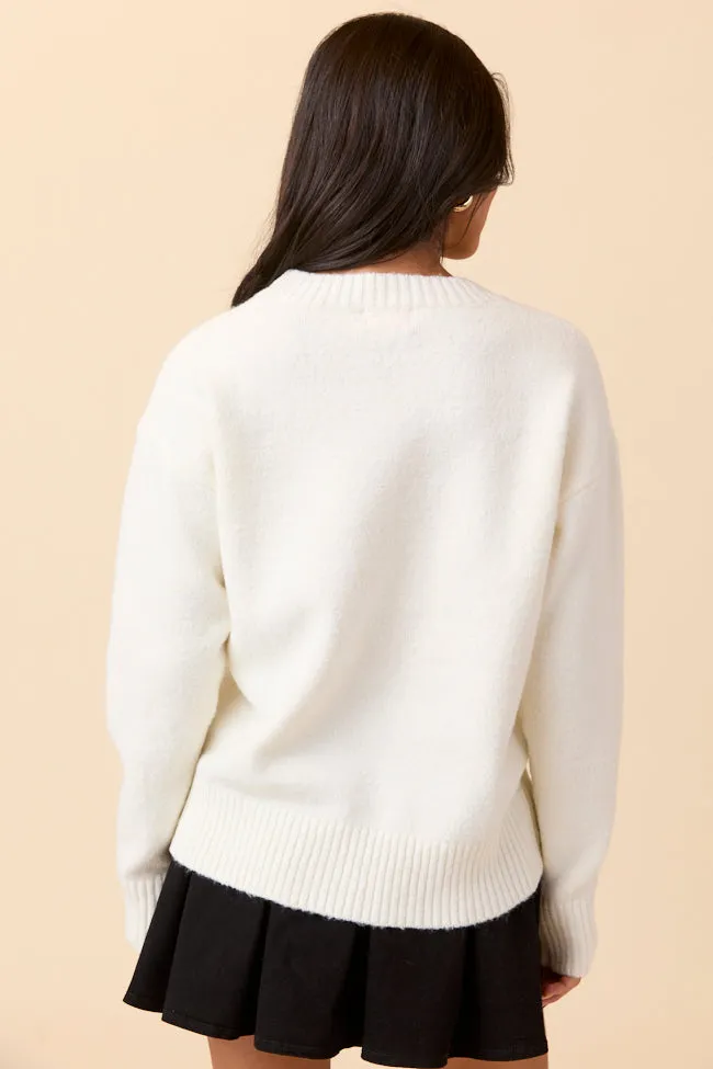 Ghouls Just Wanna Have Fun Crewneck Sweater FINAL SALE sold by Pink Lily product image thumbnail 4