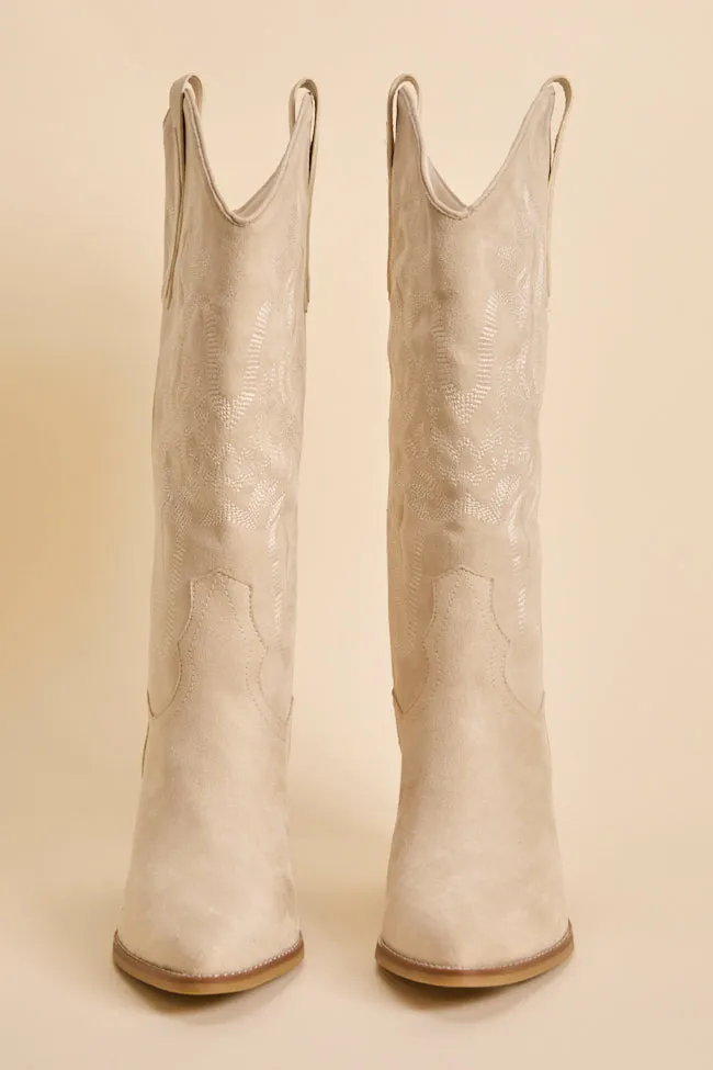 Crosley Tan Western Boots sold by Pink Lily product image thumbnail 3