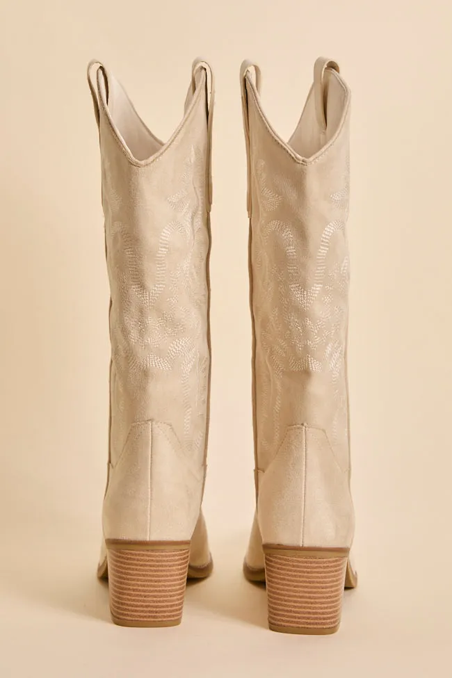 Crosley Tan Western Boots sold by Pink Lily product image thumbnail 4
