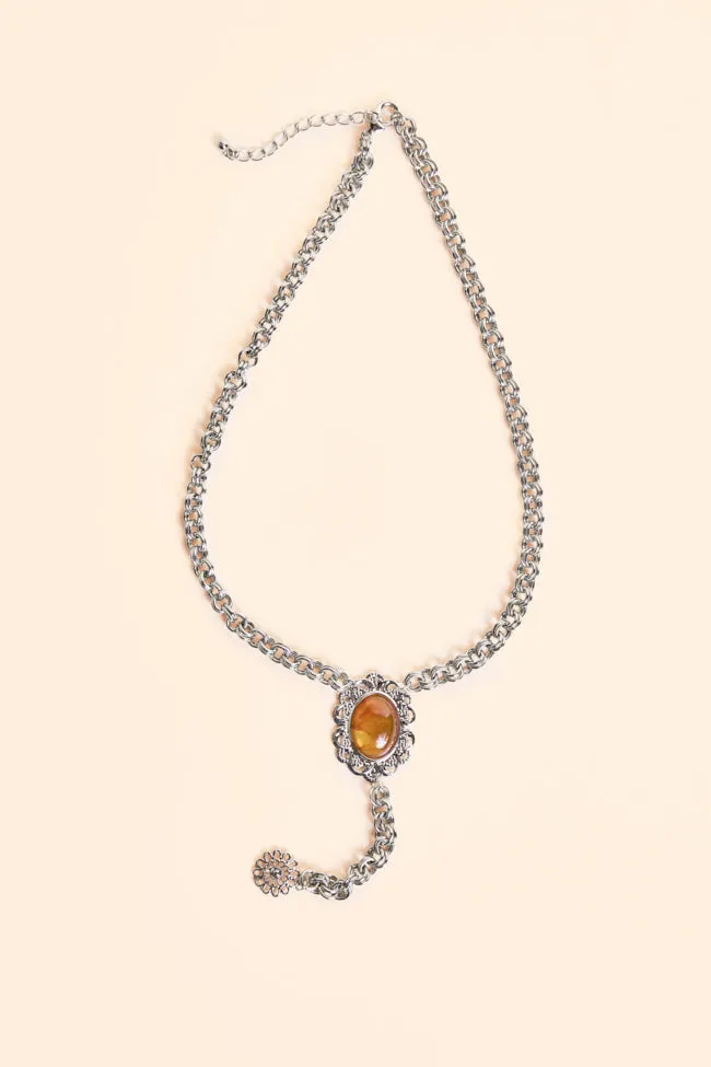 Lynn Brown Lariat Necklace FINAL SALE sold by Pink Lily product image thumbnail 2