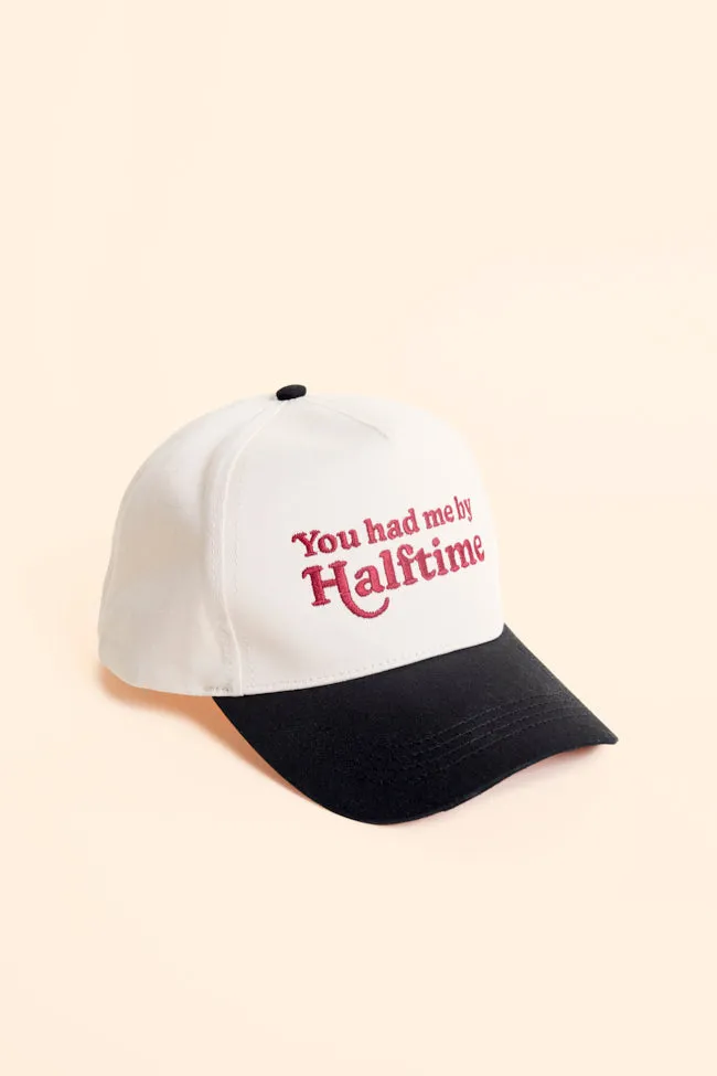 You Had Me At Halftime Trucker Hat FINAL SALE sold by Pink Lily product image thumbnail 3
