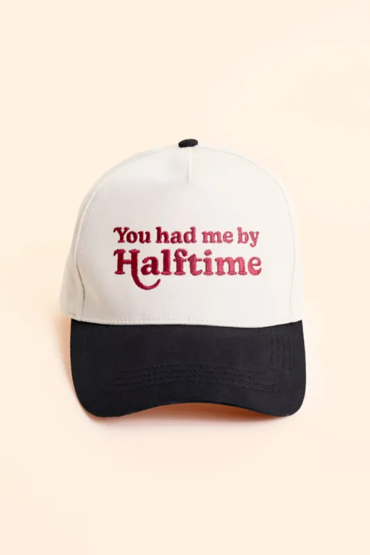 You Had Me At Halftime Trucker Hat FINAL SALE sold by Pink Lily