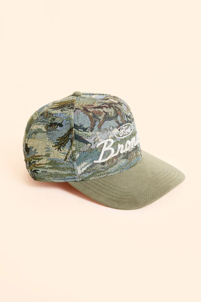 Bronco Tapestry Trucker Hat sold by Pink Lily product image thumbnail 3