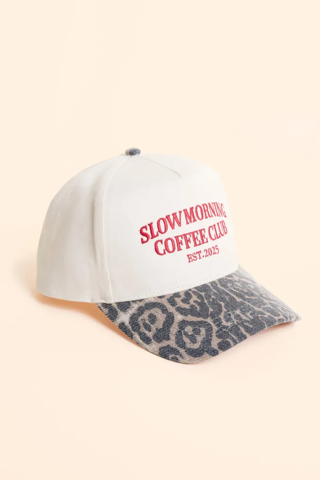 Slow Morning Coffee Club Trucker Hat sold by Pink Lily product image thumbnail 3